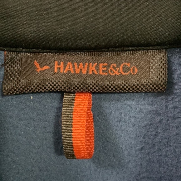 Hawke & Co Jacket Size XL, blue and black, good condition Avid Golfer insignia - Picture 3 of 12
